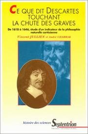 Tapa de Ce que dit Descartes touchant la chute des graves