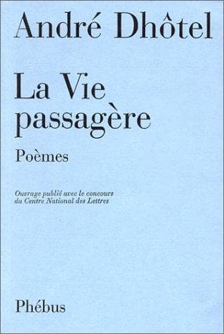 Tapa de La vie passagère