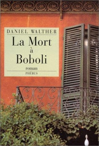 Tapa de La mort à Boboli