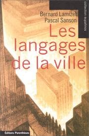Tapa de Les langages de la ville