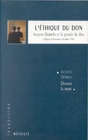 Tapa de L'Ethique du don