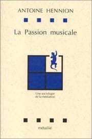 Tapa de La passion musicale