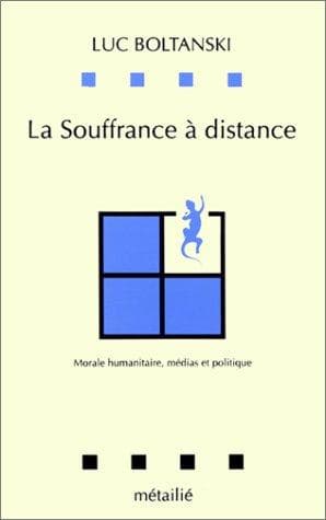 Tapa de La souffrance à distance