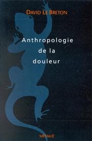 Tapa de Anthropologie de la douleur
