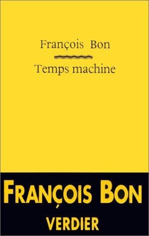 Tapa de Temps machine