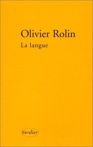 Tapa de La langue ;