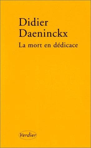 Tapa de La mort en dedicace
