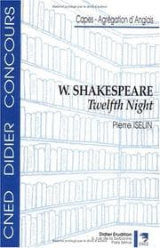 Tapa de William Shakespeare, Twelfth Night