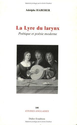 Tapa de La lyre du larynx