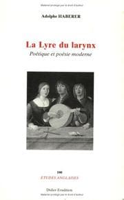 Tapa de La lyre du larynx