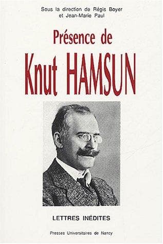 Tapa de Présence de Knut Hamsun