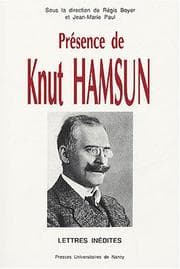 Tapa de Présence de Knut Hamsun