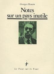 Tapa de Notes sur un pays inutile