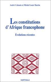 Tapa de Les constitutions d'Afrique francophone