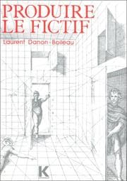 Tapa de Produire le fictif