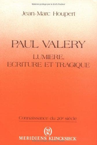 Tapa de Paul Valéry