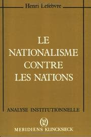 Tapa de Le nationalisme contre les nations ..