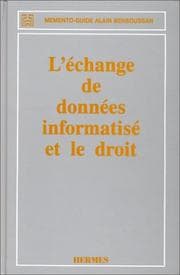 Tapa de L'échange de données informatisé et le droit