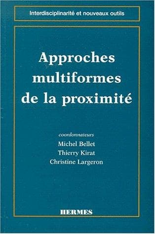 Tapa de Approches multiformes de la proximité