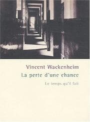 Tapa de La perte d'une chance