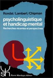 Tapa de Psycholinguistique et handicap mental