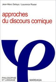 Tapa de Approches du discours comique