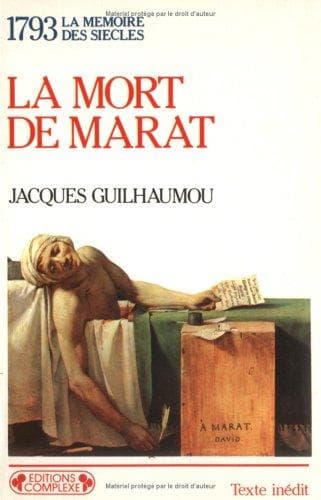 Tapa de La mort de Marat, 1793