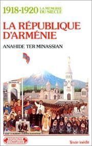 Tapa de La République d'Arménie