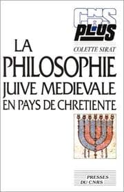 Tapa de La philosophie juive médiévale en pays de chrétienté
