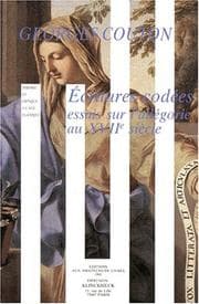 Tapa de Ecritures codées