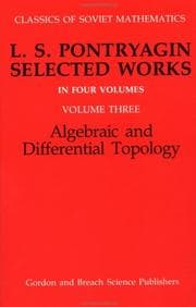 Tapa de Algebraic and Differential Topology (Classics of Soviet Mathematics)