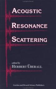 Tapa de Acoustic resonance scattering