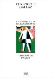 Tapa de Chronique des jours glissants