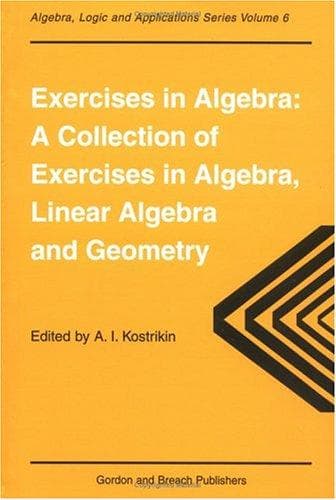 Tapa de Exercises in algebra