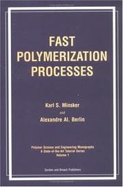 Tapa de Fast polymerization processes