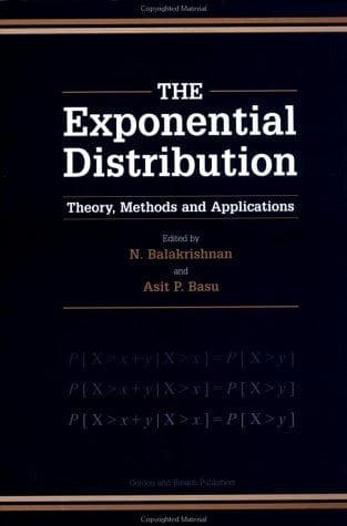 Tapa de The exponential distribution