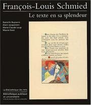Tapa de François-Louis Schmied