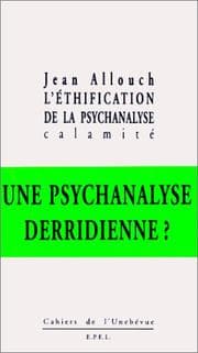 Tapa de L' éthification de la psychanalyse