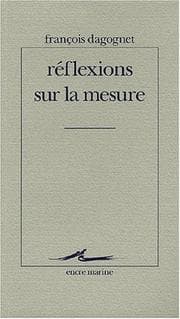 Tapa de Réflexions sur la mesure