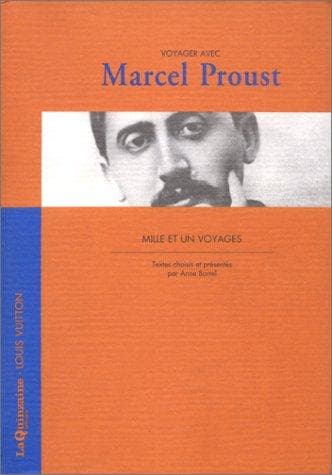 Tapa de Voyager avec Marcel Proust