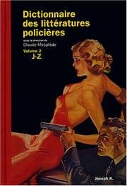Tapa de Dictionnaire des littératures policières