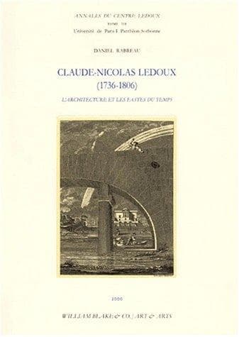Tapa de Claude-Nicolas Ledoux (1736-1806)