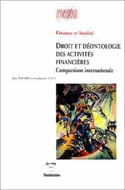 Tapa de Droit et déontologie des activités financières