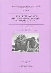 Tapa de Les cultes Locaux dans les mondes grec et romain