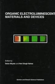 Tapa de Organic Electroluminescent Materials and Devices