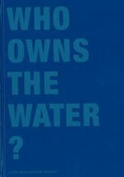 Tapa de Who owns the water?