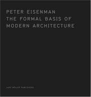 Tapa de The Formal Basis of Modern Architecture
