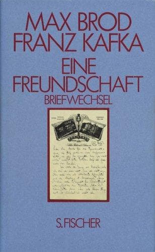 Tapa de Max Brod, Franz Kafka, eine Freundschaft