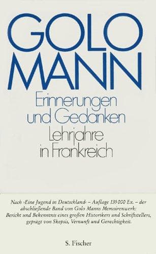 Tapa de Erinnerungen und Gedanken