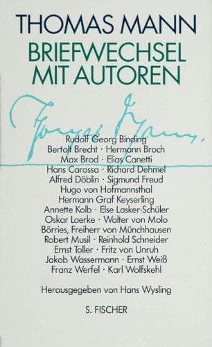 Tapa de Briefwechsel mit Autoren